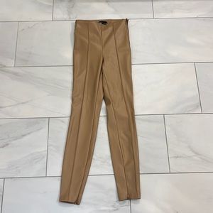 Zara Faux leather pants